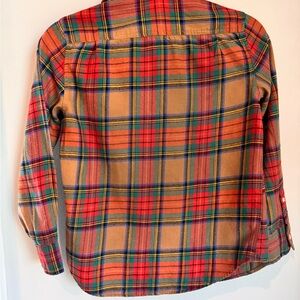 Boys Crewcuts Flannel Button Down Shirt